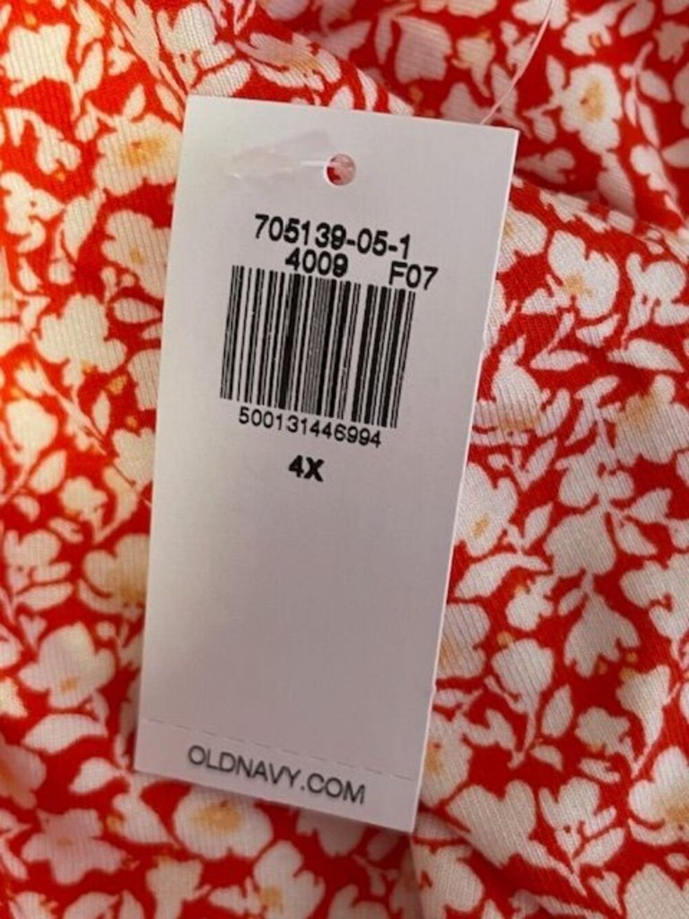 Mini Swing Dress Old Navy Sleeveless Size 4X - Picture 2 of 9